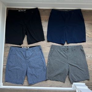 Hurley Phanton Athletic Shorts, Size 36, Sold as a Bundle